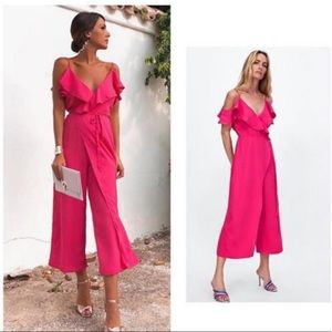 Zara wrapped jumpsuit